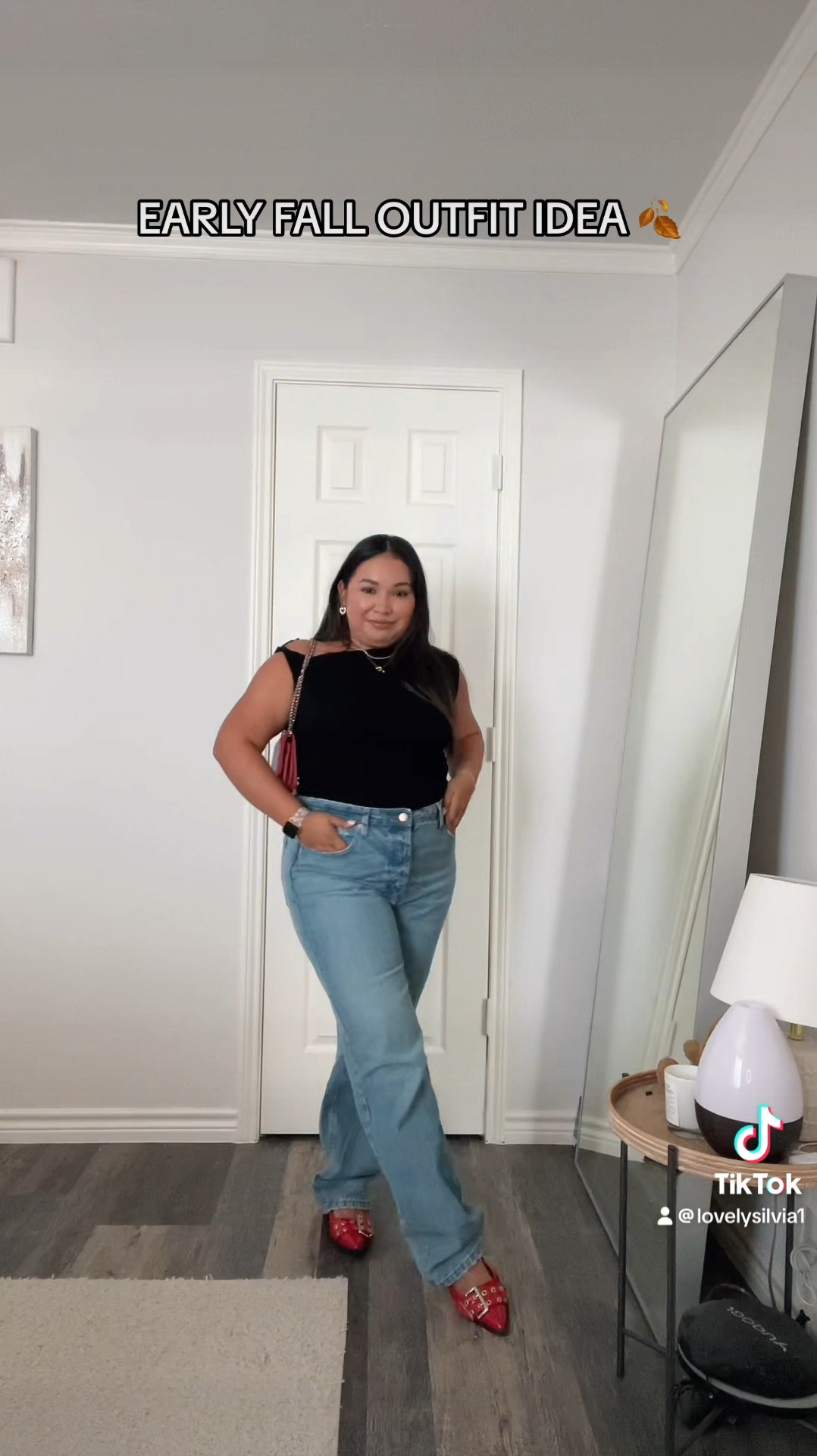 Early fall outfit idea with pops of red ❤️

Fall outfit idea, fall outfit, fall fashion, red shoes, red flats, midsize outfit

#LTKStyleTip #LTKFindsUnder50 #LTKMidsize