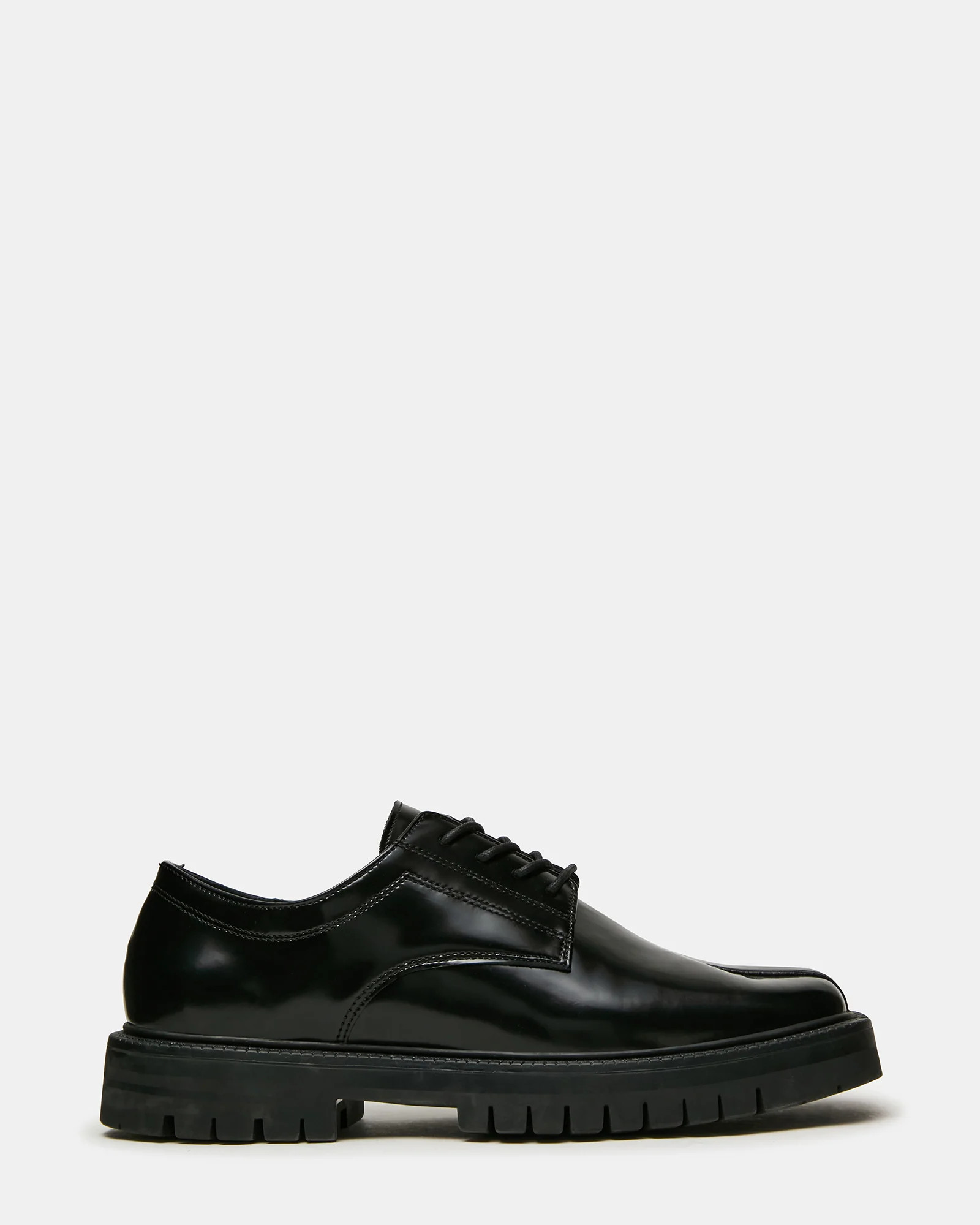 JAXEL Black Box Tabi Split-Toe Lace-Up Lug Men's Dress Shoe | Steve Madden (US)