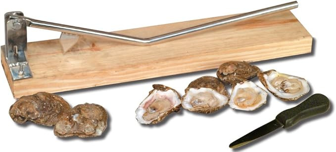 King Kooker 5500 Stainless Steel Oyster Opener, with Oyster Knife | Amazon (US)