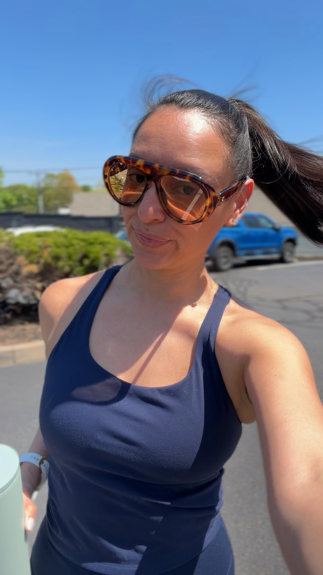 What I wore to strength training class today 💙

#LTKootd #LTKfitnessgoals #LTKActive