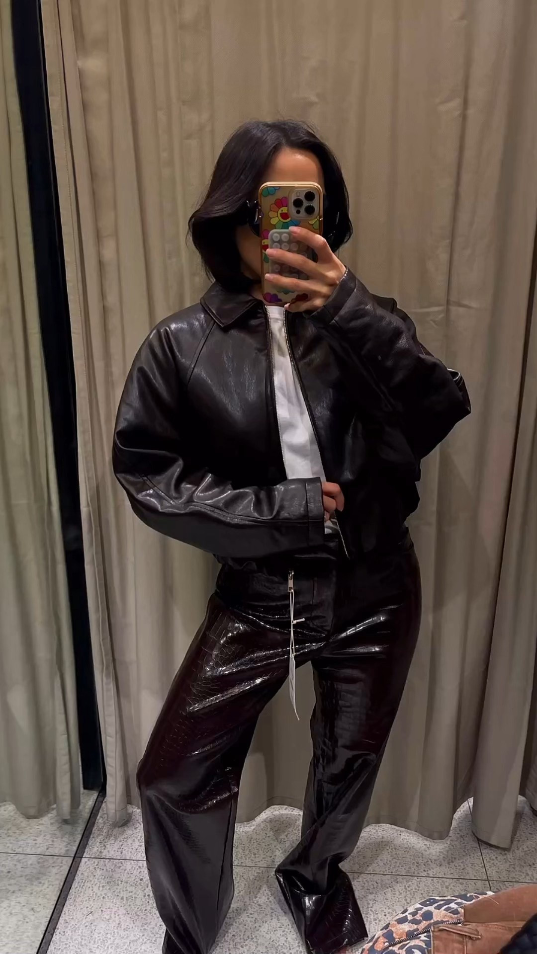 Literally obsessed! These faux croc animal print pants are soooo good! Run big so make sure to size down. 

#LTKStyleTip #LTKFindsUnder100 #LTKParties