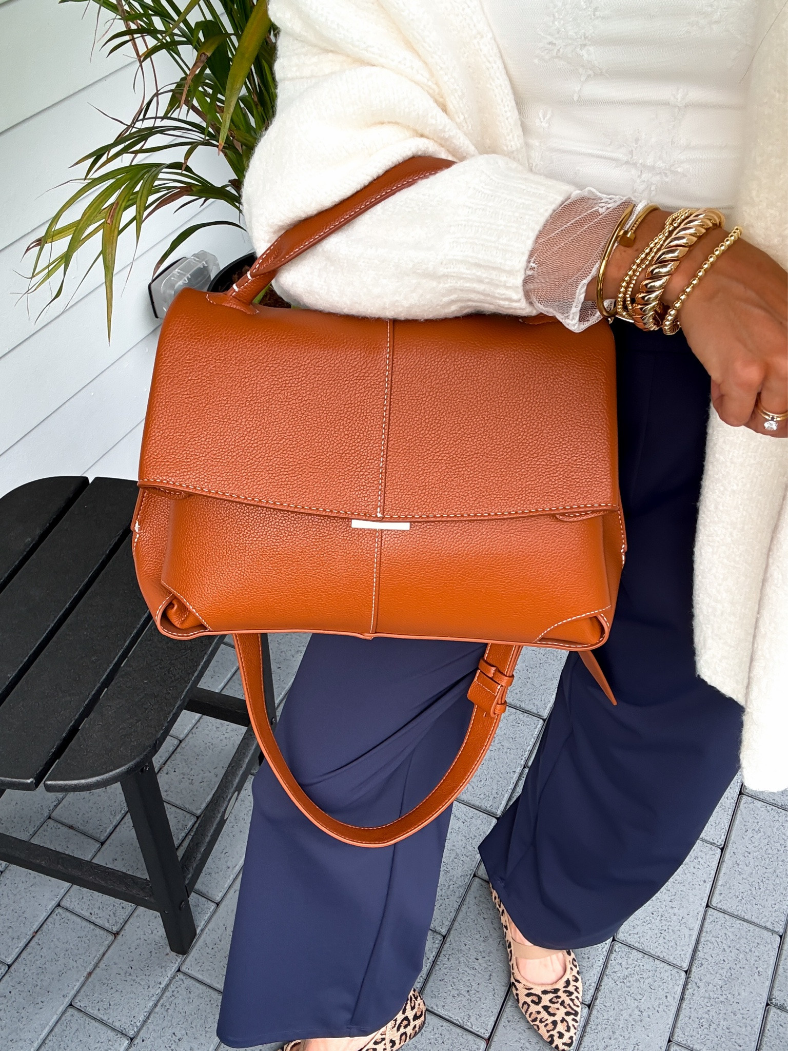 Scroll to shop. Workwear bag. Follow for more.

#LTKootd #LTKWorkwear #LTKmorningroutine