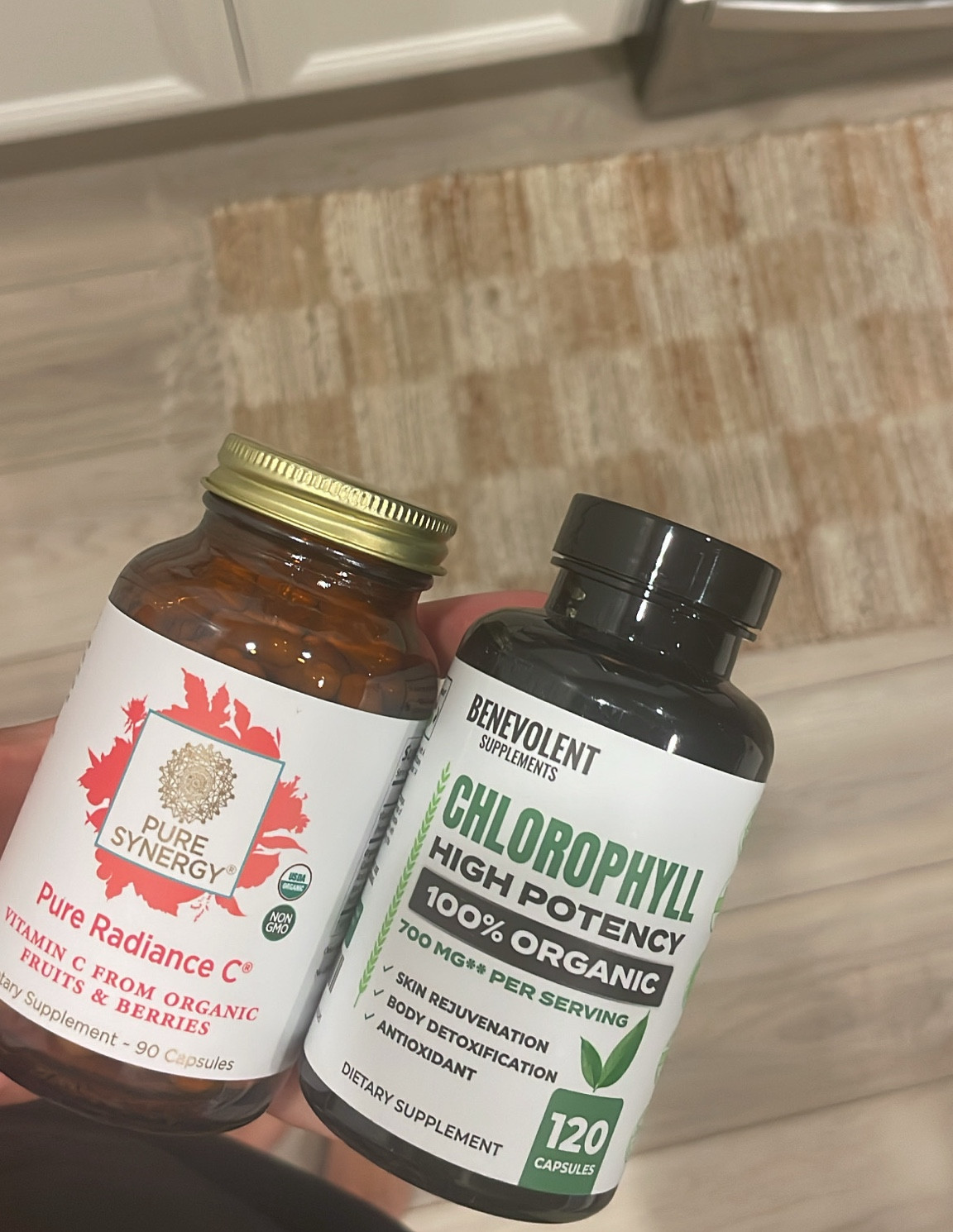 Health is wealth #organic My new supplements came in! 

Chlorophyll: supports liver health, natural body detoxification & reduce inflammation 

Vitamin C: powerful antioxidant to support hair, skin & body health

#LTKHome #LTKBeauty #LTKFitness