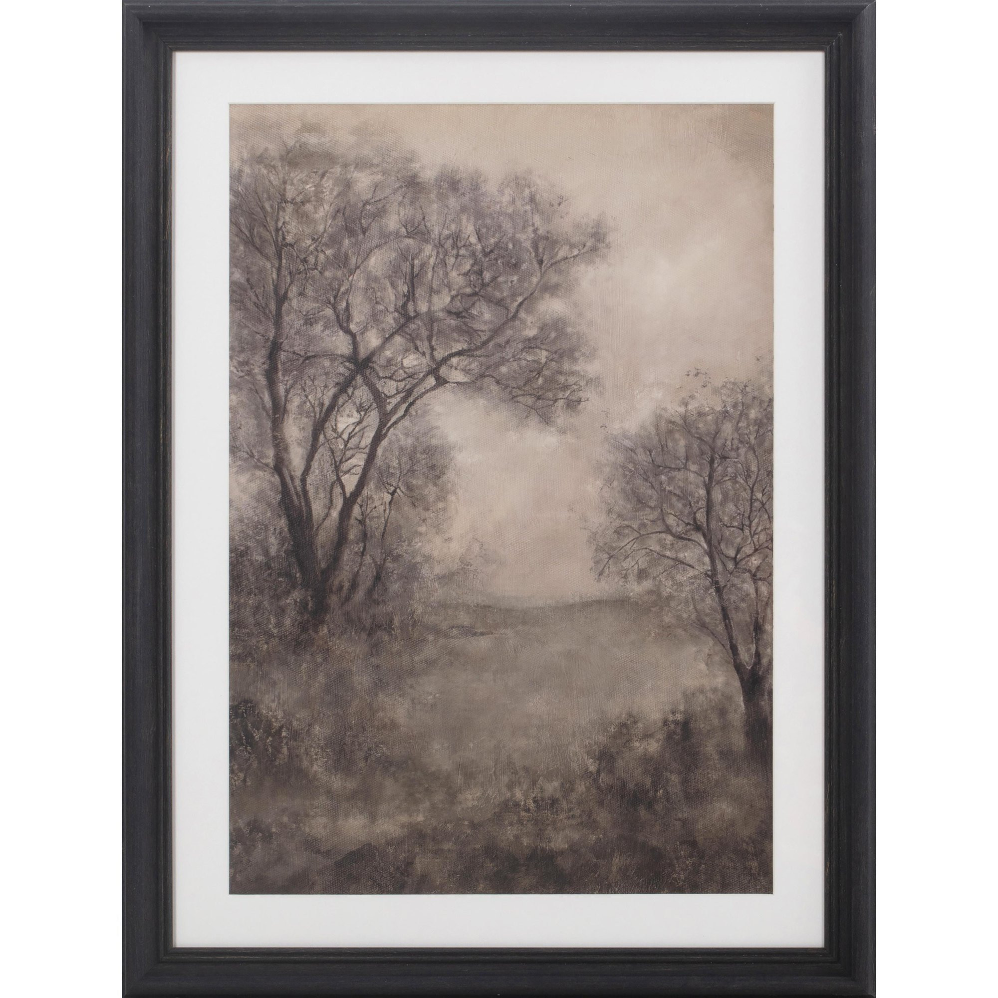 My Texas House Sepia Treescape Framed Art 18" x 24" | Walmart (US)
