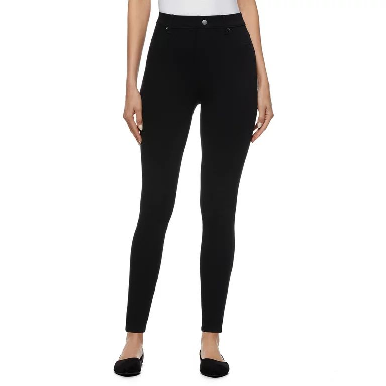 Time and Tru Women's High Rise Jeggings, 29" Inseam, Sizes XS-3XL | Walmart (US)