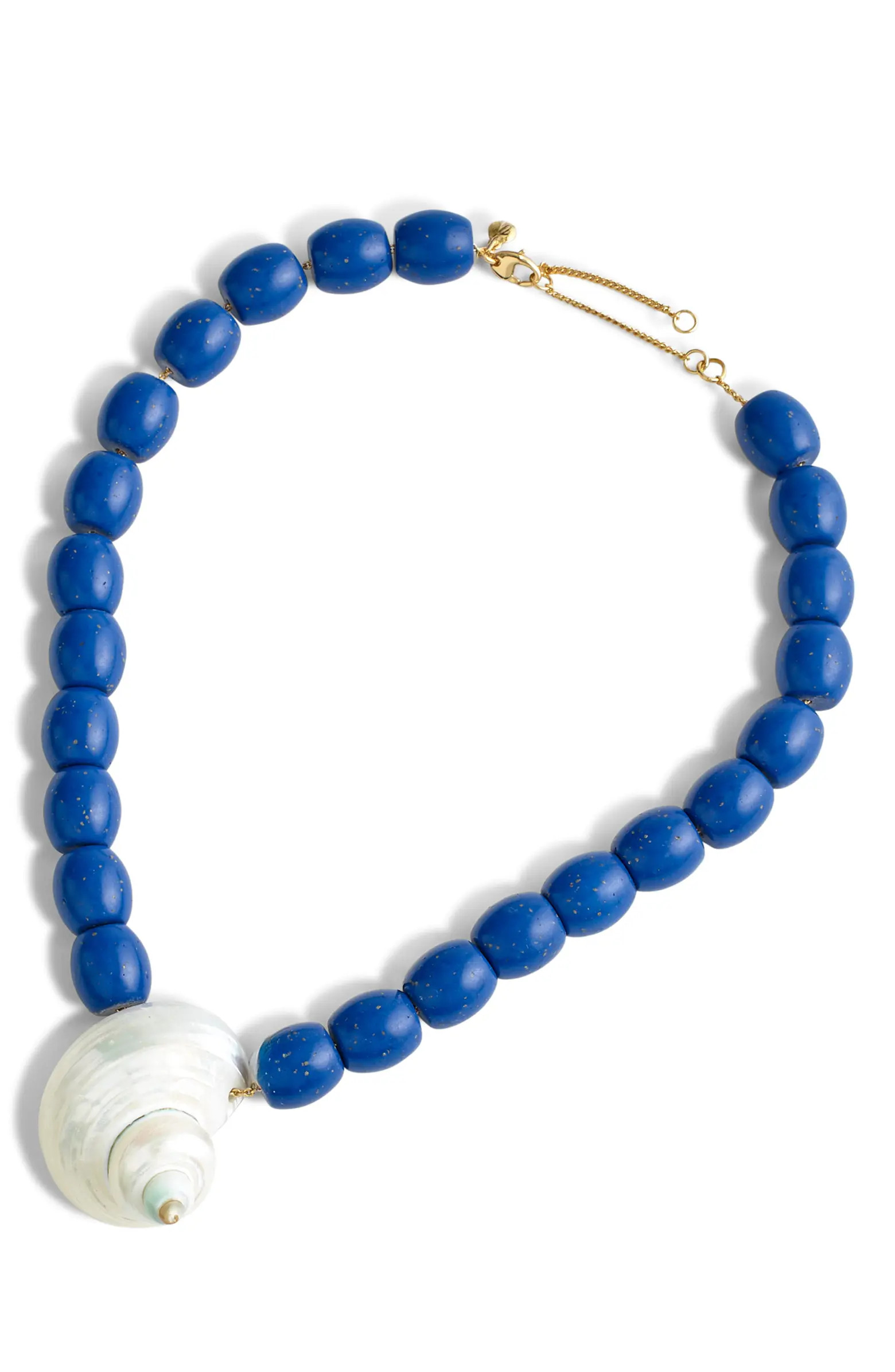 Shell Oversized Beaded Choker NecklaceMadewell | Nordstrom
