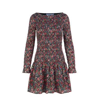 The Dalia Mini Nap Dress in Jacobean Sprig | Over The Moon