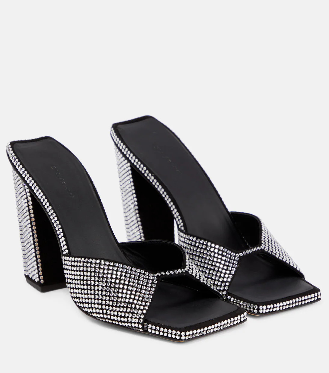 Gia/Rhw Rosie 14 embellished suede mules | Mytheresa (US/CA)