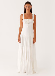 Esme Maxi Dress - White | Peppermayo (Global)