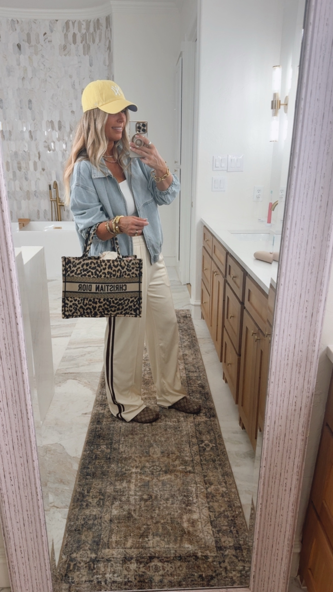 Travel outfit track pants fit true to size and comes in petite to extra tell lengths. Wearing medium tall.

 Summer shoes. Aerie.Travel outfit. San diego . Free people.. Jelly sandals size up in between sizes. Summer sandals. Miu miu slides. Crochet. Sized up to large in tennis dress. Pickleball outfit. Summer fashion. Summer outfit. Beach vacation outfit. Jeans size down one size to 28 (normally 30. Too sized up. Swimsuit coverup. Beach vacation outfits. Dress fits true to size. Looks like zimmermann. Outfit for my son’s award ceremony. 

. Walmart. Anthropologie. Travel outfits. Vacation outfits beach. Zimmermann. Aerie. Travel outfit. Beach outfit. Linen pants. Skirt fits true to size. Graduation dresses. Graduation outfit. Wedding guest dress. Summer wedding guest. Vacation outfits. Resort wear. Summer outfits. Workwear. Mother’s Day outfit. All fit true to size. Workout outfits. Summer outfits. Madewell looks for less. Walmart fashion. 
Travel outfits. Memorial Day weekend outfit. July 4th outfits. Lake outfit. Shorts. Alo looks for less. Athleisure. Walmart. Walmart fashion. Springoutfits 2036. Workout. Sports Lon outfit. Lululemon. Freee people. Sized up one size to large in the romper for this comfy fit. White button down. Shorts. . Travel outfits. Spring fashion. 2026. Aerie. Plus
 size fashion. Vacation outfit. Spring outfits 2026. Sports outfit. Spring outfits 2026. Spring fashion. Easter. Jumpsuit. Romper. Memorial Day weekend. GRWM. Sports mom outfit

L