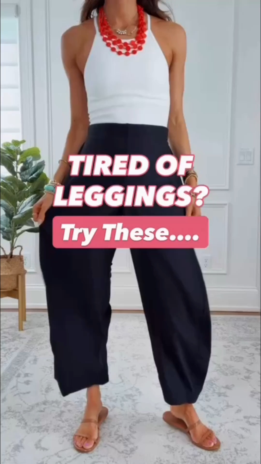 Anti leggings outfit | elevated casuals | fall pants | joggers | Amazon outfit