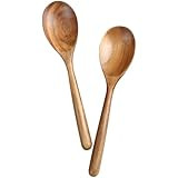 Wood Spoon, Healthy Acacia Wooden Cooking Spoons, Durable Kitchen Serving Spoon Scooper, Non Scra... | Amazon (US)