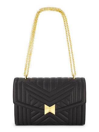 Gold Plated Hardware Quilted Napa Leather Handbag | Macy's