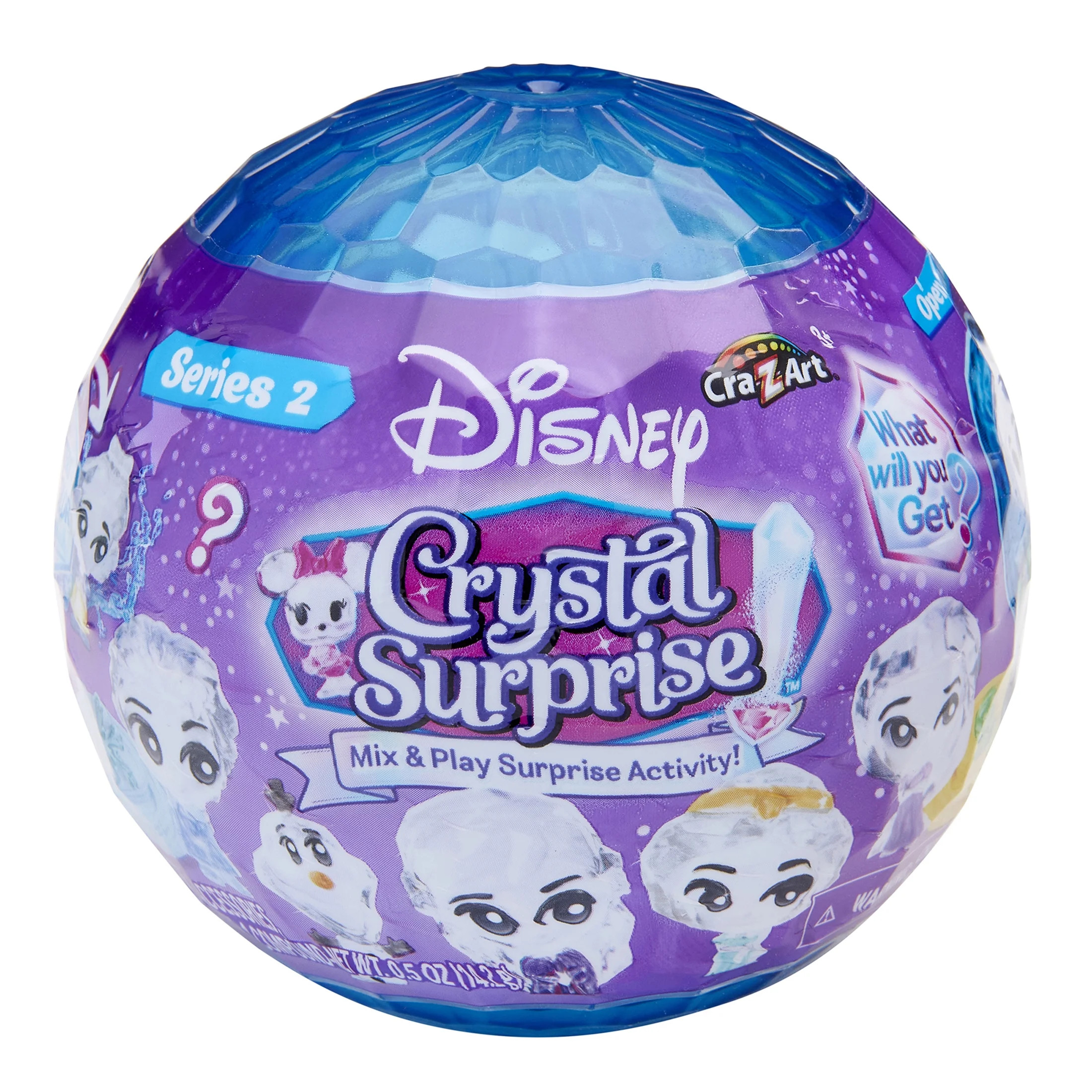 Disney Crystal Surprise Series 2, Toy by Cra-Z-Art -Various Disney Characters for Any Child Ages ... | Walmart (US)
