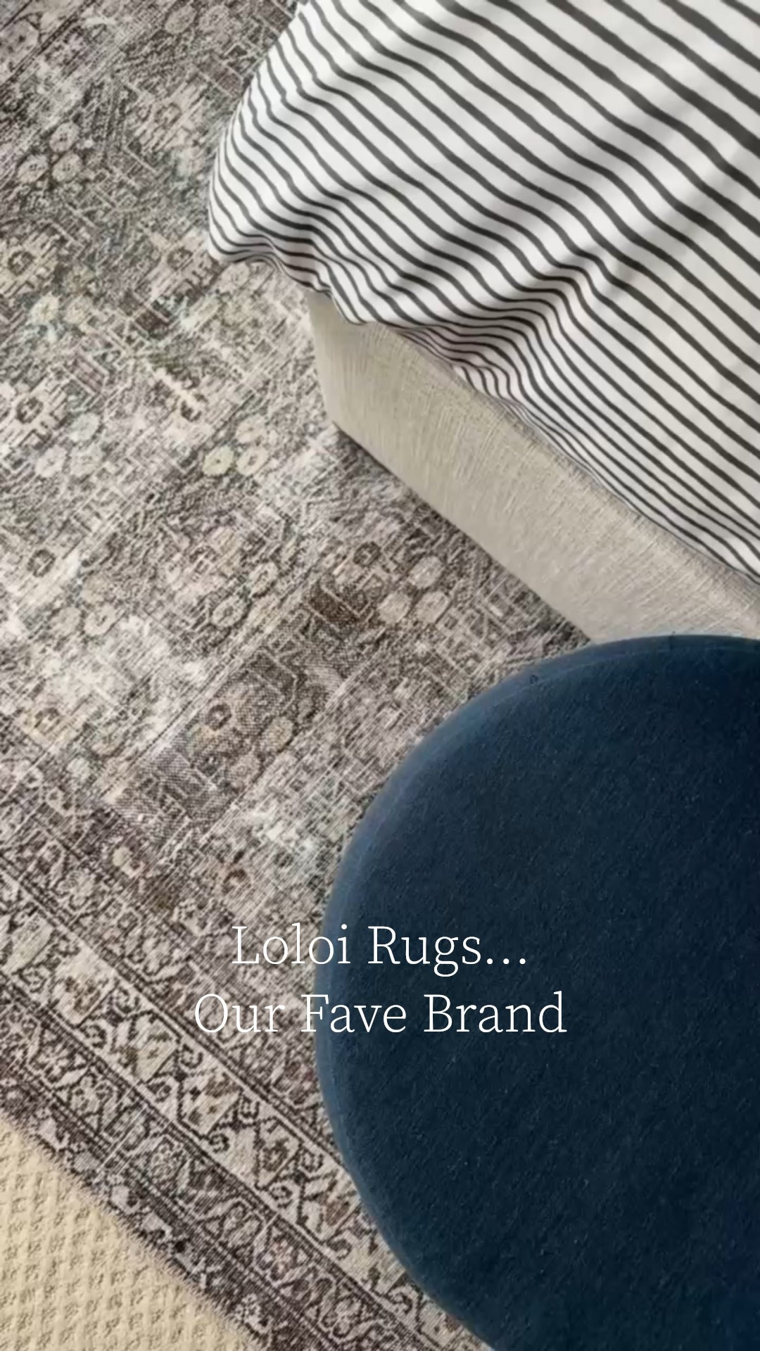 Pattern on pattern inspo. Consider pairing a subtle and neutral pattern, like gray stripes, with a colorful area rug from our favorite rug brand: Loloi!

Quince duvet cover, bedroom rug, bedroom furniture.

#LTKWatchNow #LTKStyleTip #LTKHome