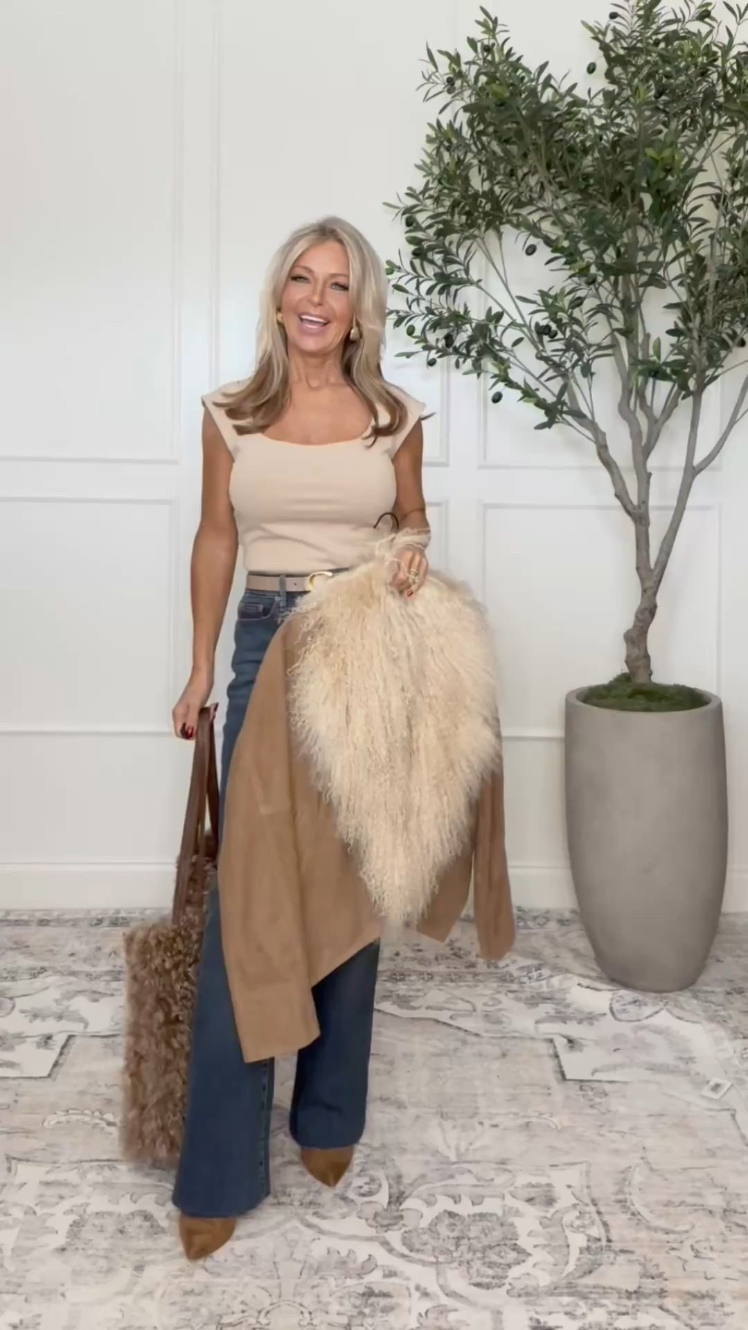 I am wearing the smallest size available in these jackets  

#LTKOver40 #LTKHoliday