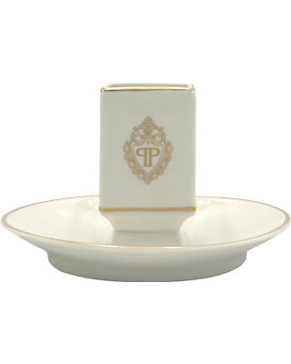 Vintage 5-Star The Plaza Hotel NYC Porcelain Ashtray Matchbook Holder Dish | eBay US