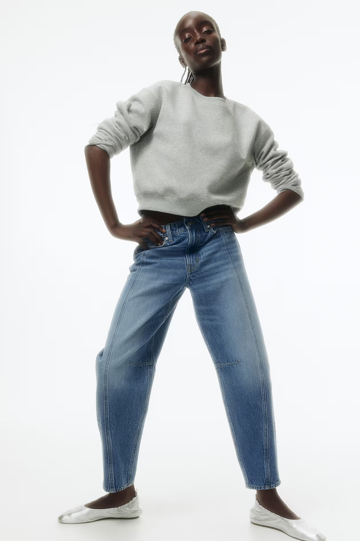 Super Barrel Regular Jeans - Helles Denimblau - Ladies | H&M DE | H&M (DE, AT, CH, NL, FI)