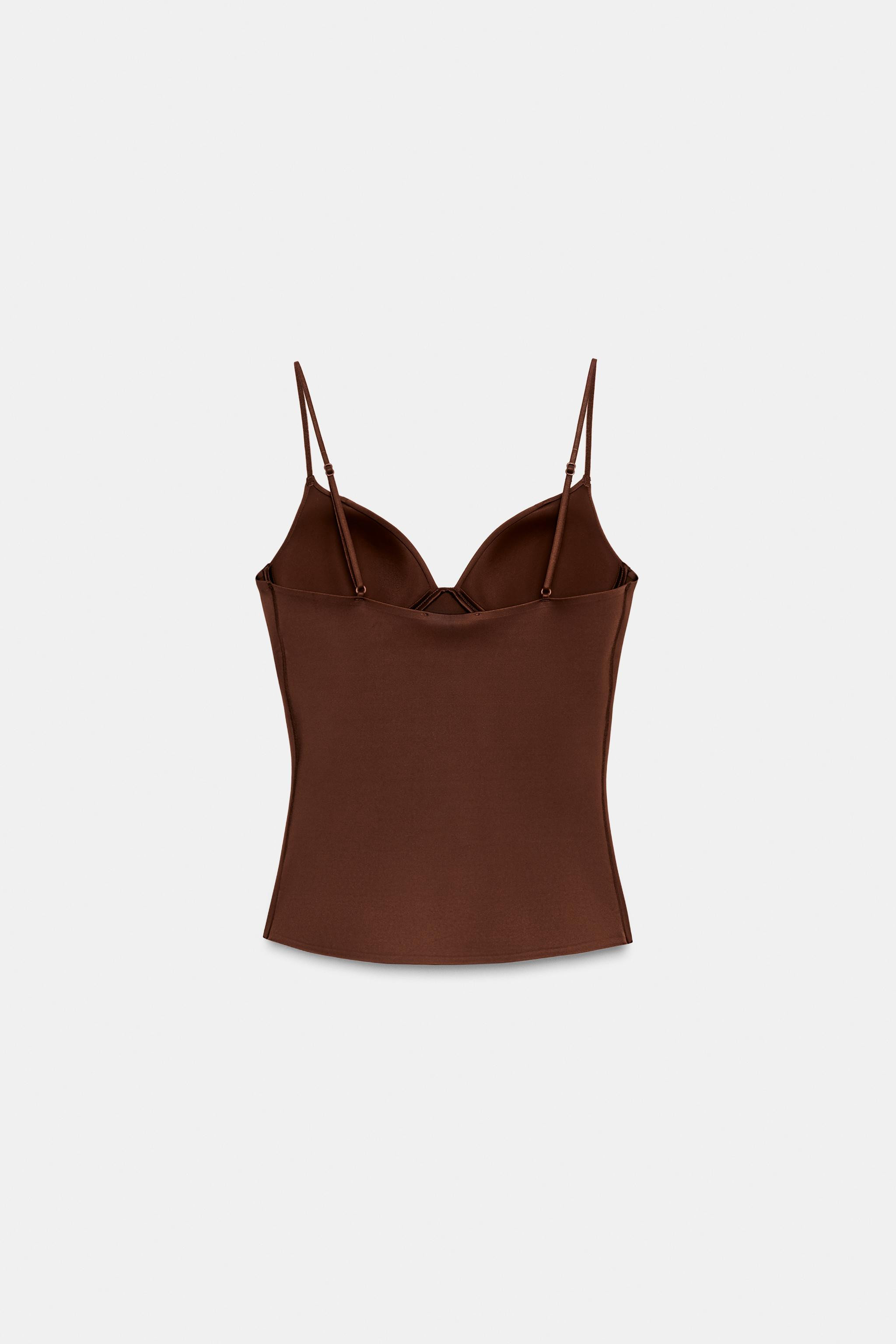 POLYAMIDE BLEND TOP | Zara UK