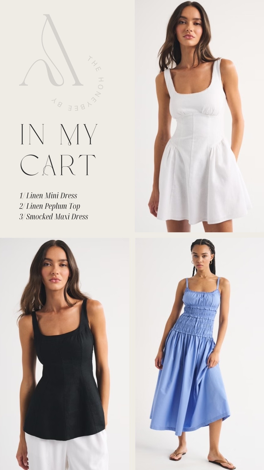 New in my cart from Abercrombie 🤍
