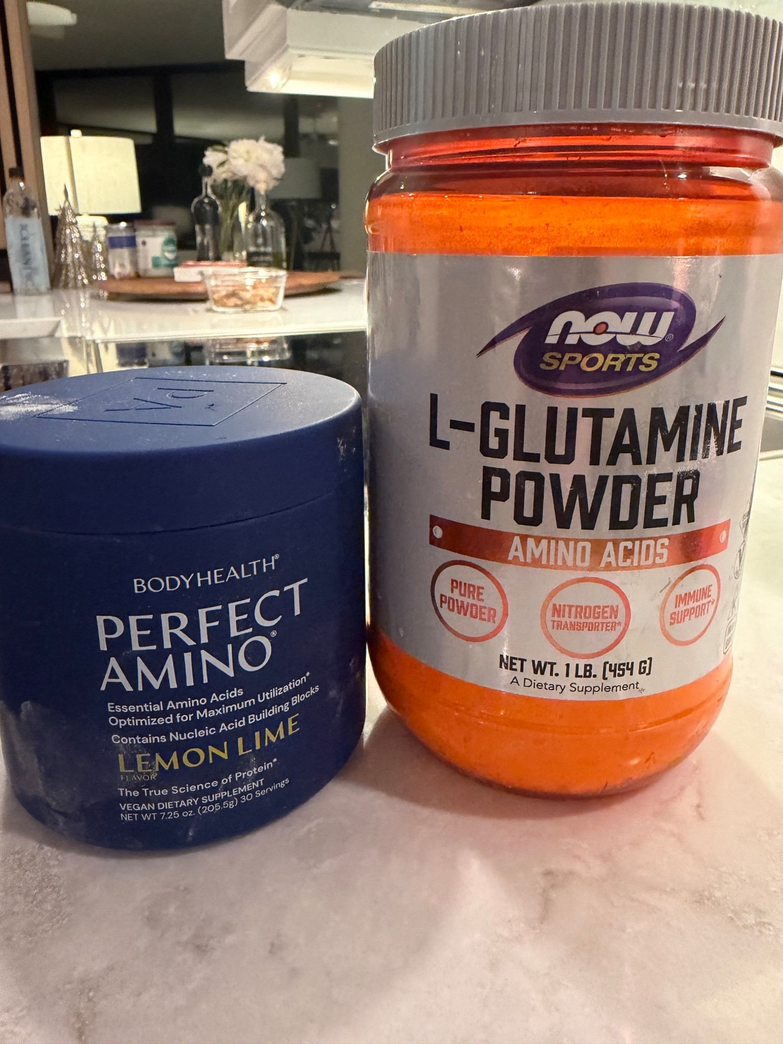 I added aminos this year to feel my weight training and there is a huge difference. Amino acids are the essential building blocks of proteins, crucial for virtually every bodily function: they build and repair tissues (muscles, skin, hair), create hormones and enzymes, support the immune system, transport nutrients, provide energy, and form neurotransmitters that regulate mood and sleep. Your body needs 20 different types, gets many from food (essential amino acids), and makes others itself (nonessential), all working to keep you growing, functioning, and healthy. 


#LTKBeauty #LTKOver40 #LTKfitnessgoals