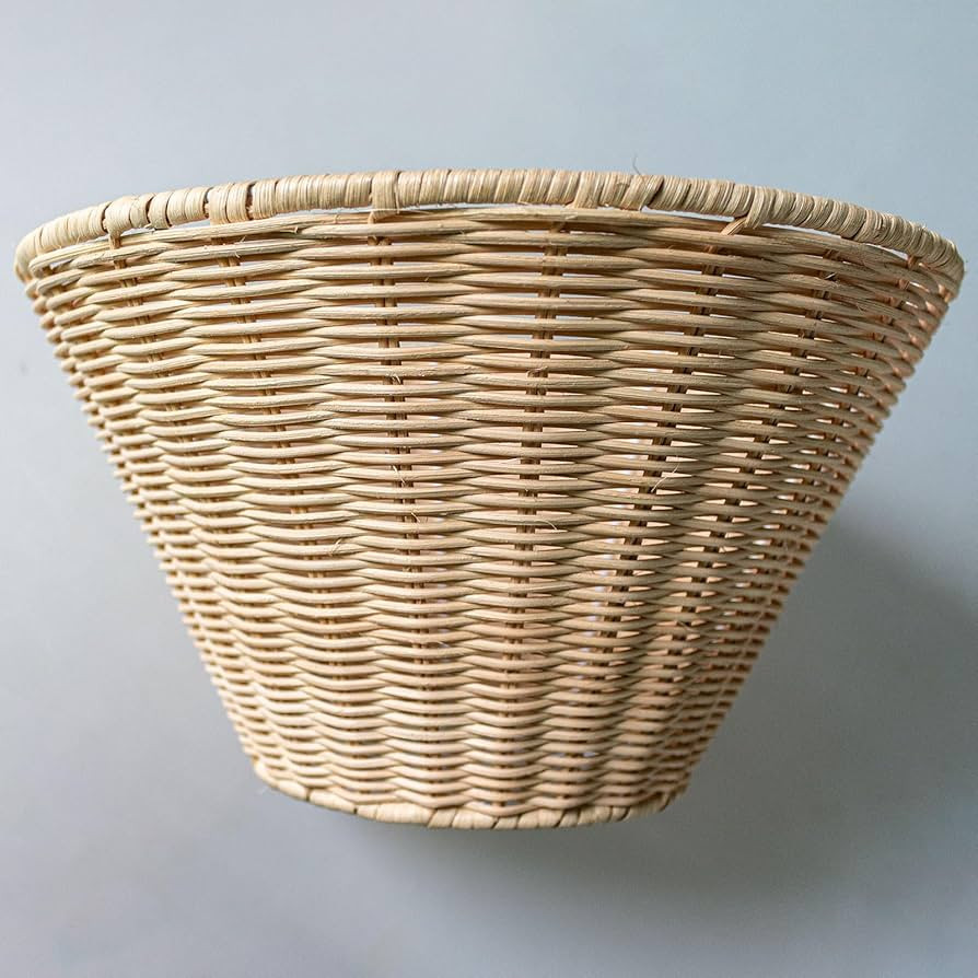 Rattan Table Lamp Shade Medium,Woven Boho Lamp Shades DIY Natural Lampshade Wall Sconces Light Co... | Amazon (US)