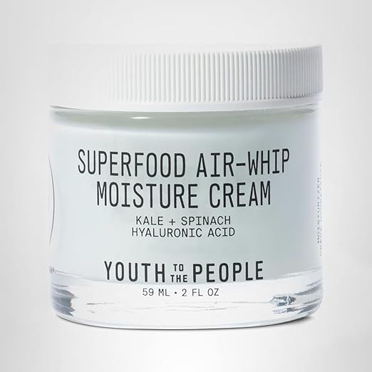 Youth To The People Superfood Air-Whip Moisture Cream - Kale + Green Tea Hyaluronic Acid Face Moi... | Amazon (US)