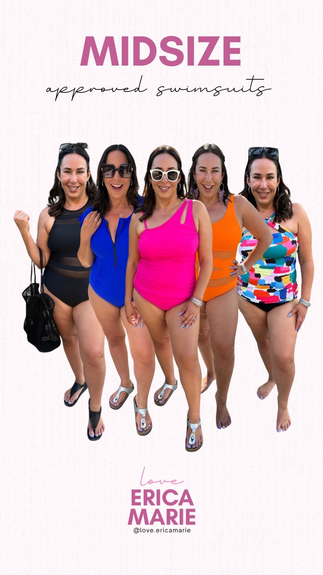Ahhh, how are we so close to spring break already? The colors of these swimsuits make me so happy and the way I feel in these is even better. I am all about wearing what makes you comfortable and confident and these all do that. If you are looking for a mom approved swimsuit for spring break, these are my top picks. 
midsize mom swimwear picks, 40-something mom bathing suits

#LTKSeasonal #LTKOver40 #LTKMidsize