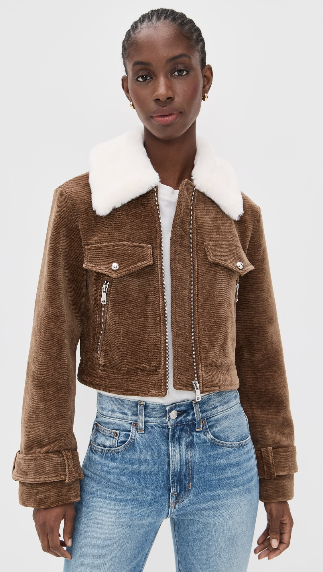 Wide Sleeve Corduroy Bomber | Shopbop