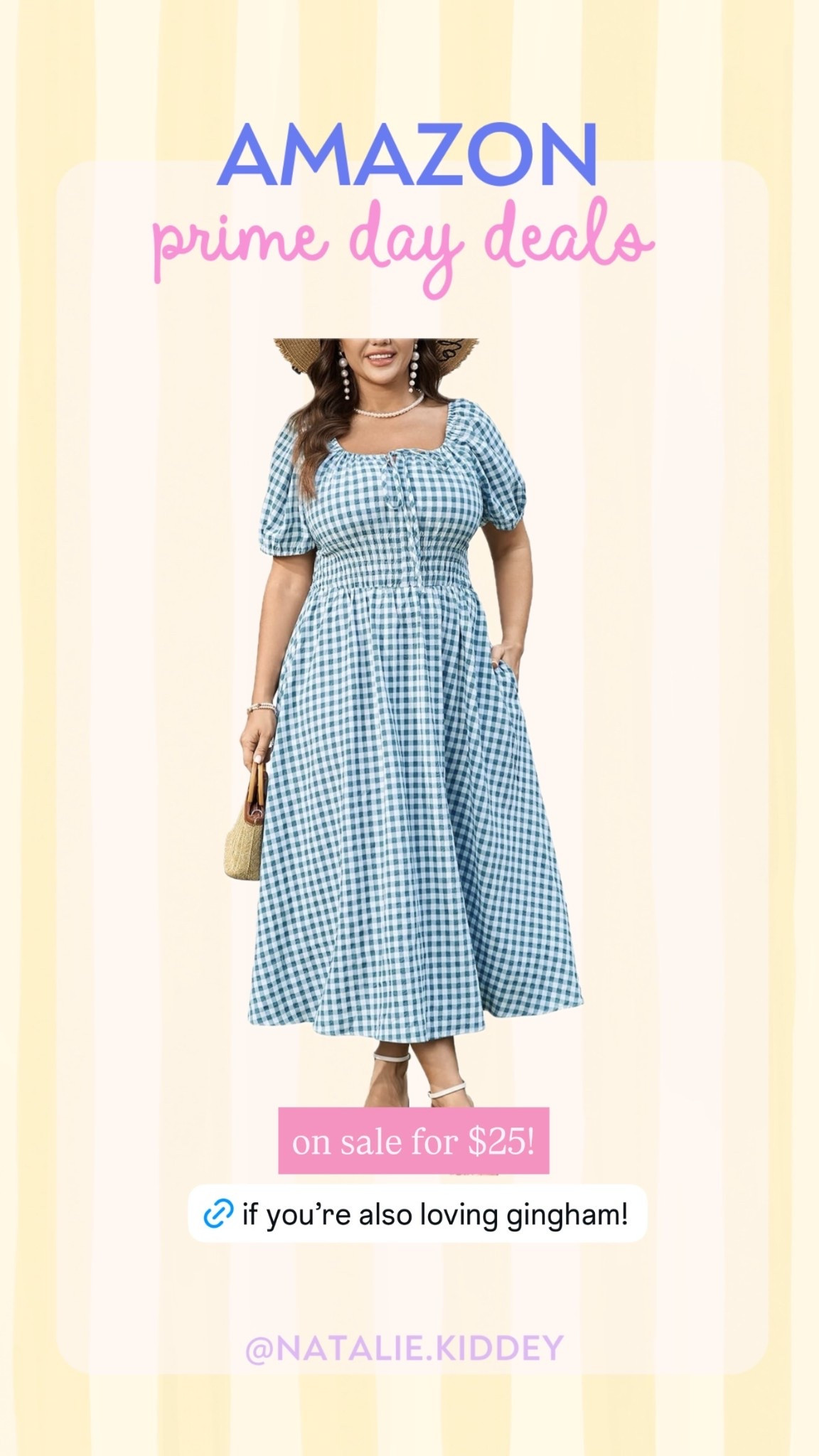 If you’re loving gingham + it is on sale for $25!

#LTKSaleAlert #LTKPlusSize #LTKSeasonal