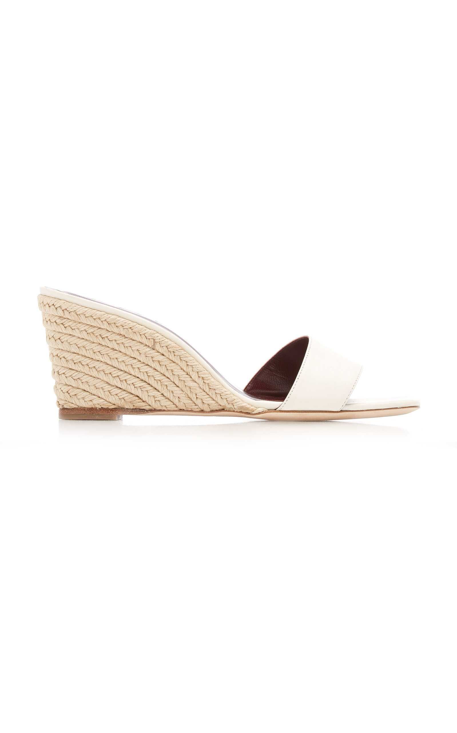 Billie Leather Espadrille Wedges | Moda Operandi (Global)