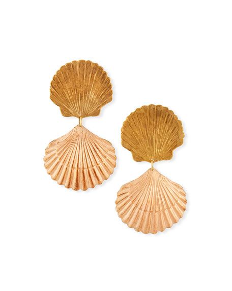 We Dream in Colour Seychelles Seashell Drop Earrings | Neiman Marcus