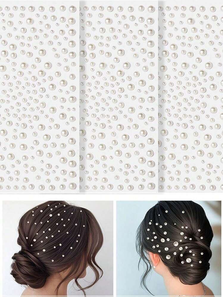 Hair Rhinestone & Pearl Hair Acces | SHEIN