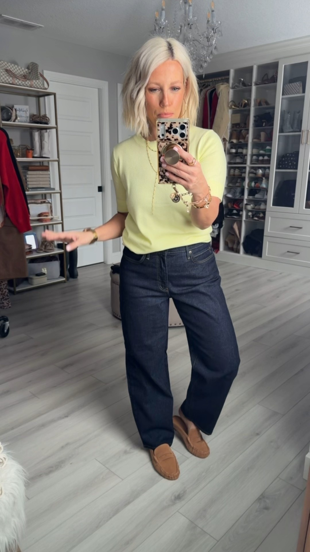 Check out these new sweater tees!!!! They are so nice and remind me of something at a much more expensive store!!! 
⬇️⬇️⬇️
Top small
Jeans size 4 
Shoes TTS



#LTKSaleAlert #LTKSeasonal #LTKWorkwear