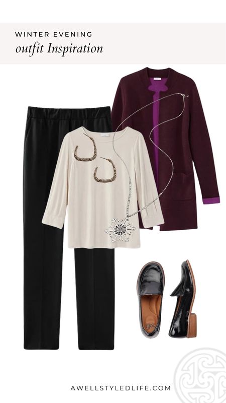 Take 40% off your purchase at J. Jill with code NEED23, exclusions apply. I am loving this crushed velvet top, it’s available in 2 other colors as well. I paired it with their Ponte slim leg pants and added  added the velveteen cardigan in this beautiful cranberry color. This outfit would be great for the holidays, but will also work all winter long.

#jjill # jjillfashion #jjillholiday #holidayfashion #holidayoutfit #fashion #fashionover50 #fashionover60 #velvet

#LTKstyletip #LTKsalealert #LTKSeasonal
