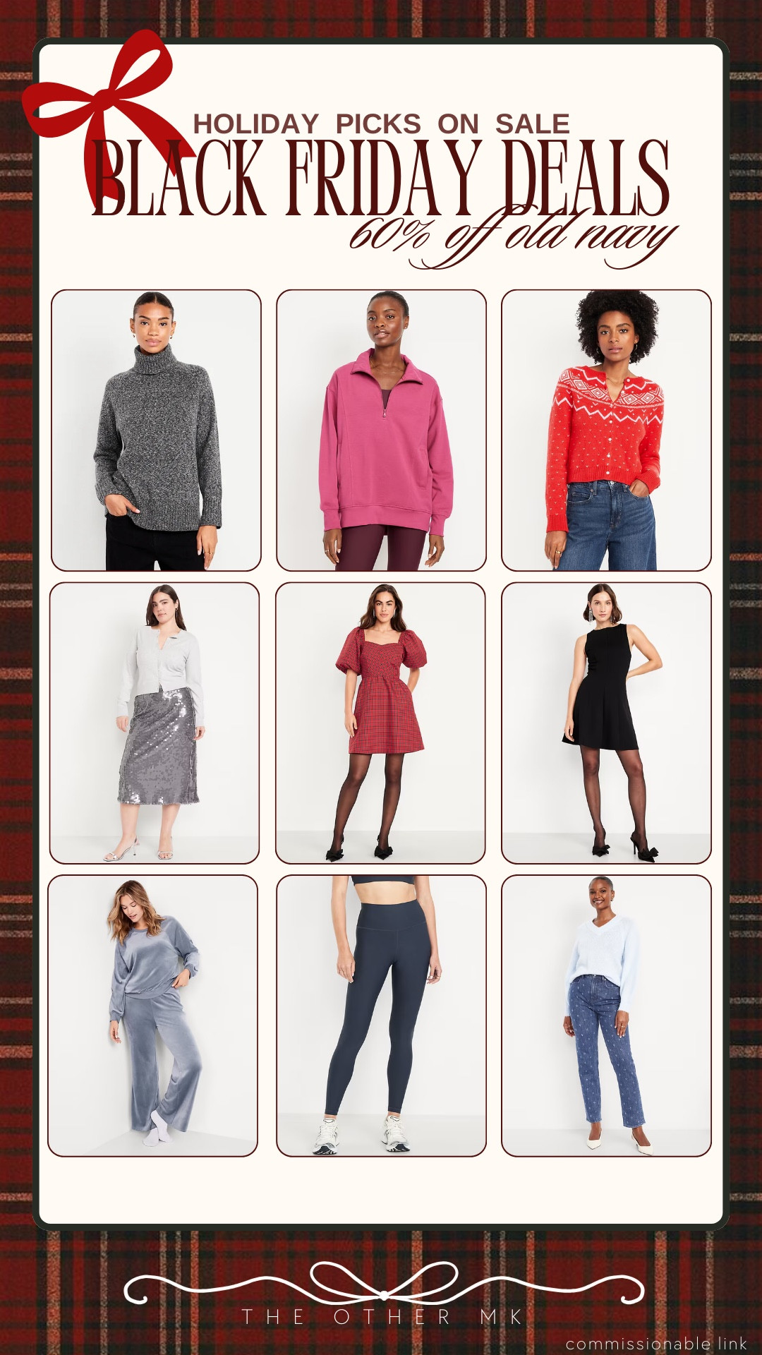 60 percent off old navy


#LTKGiftGuide #LTKCyberWeek #LTKHoliday