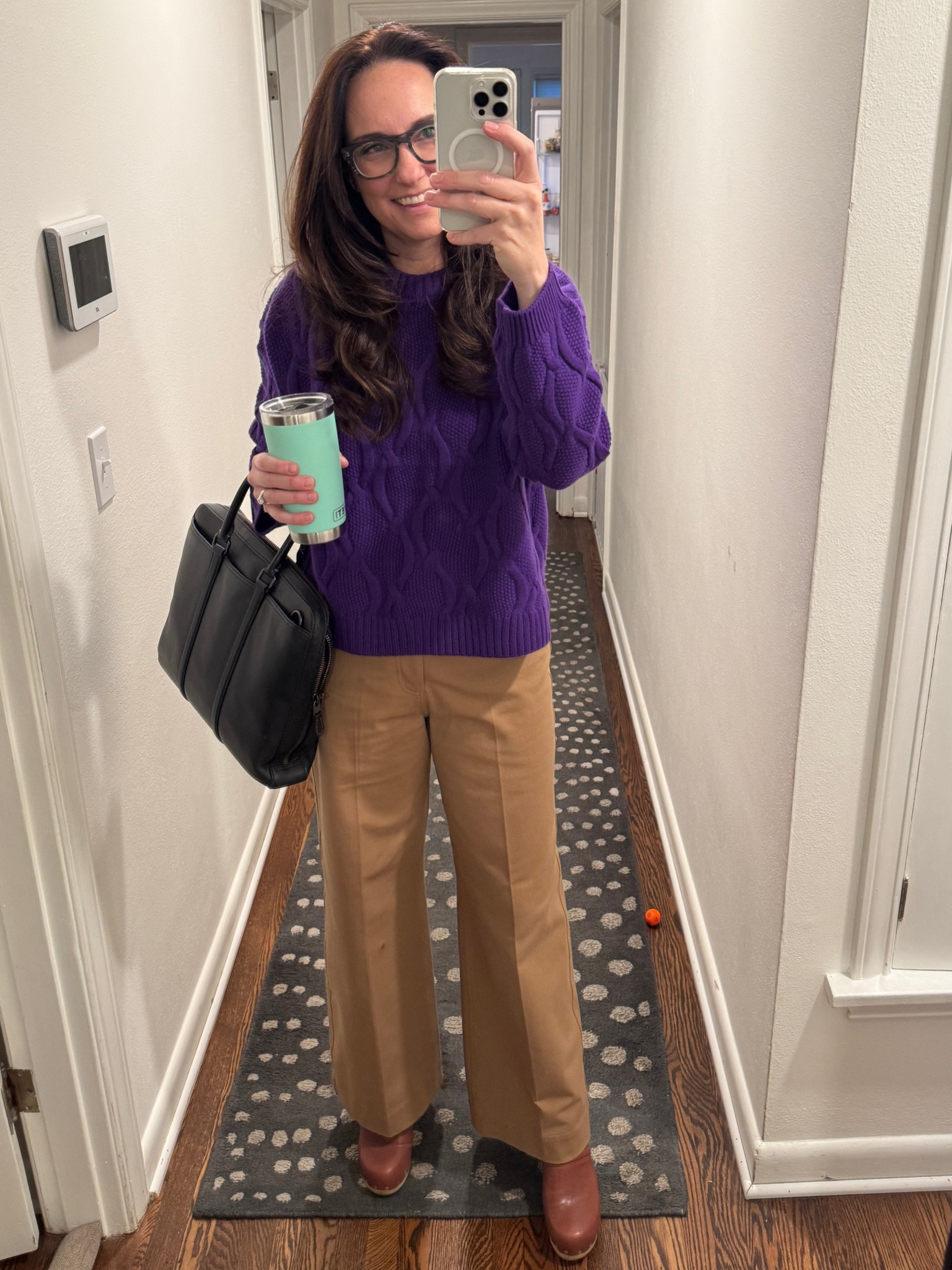 Loving my purple, wool sweater and “better than denim” jean. 

#LTKOver40 #LTKWorkwear #LTKSeasonal