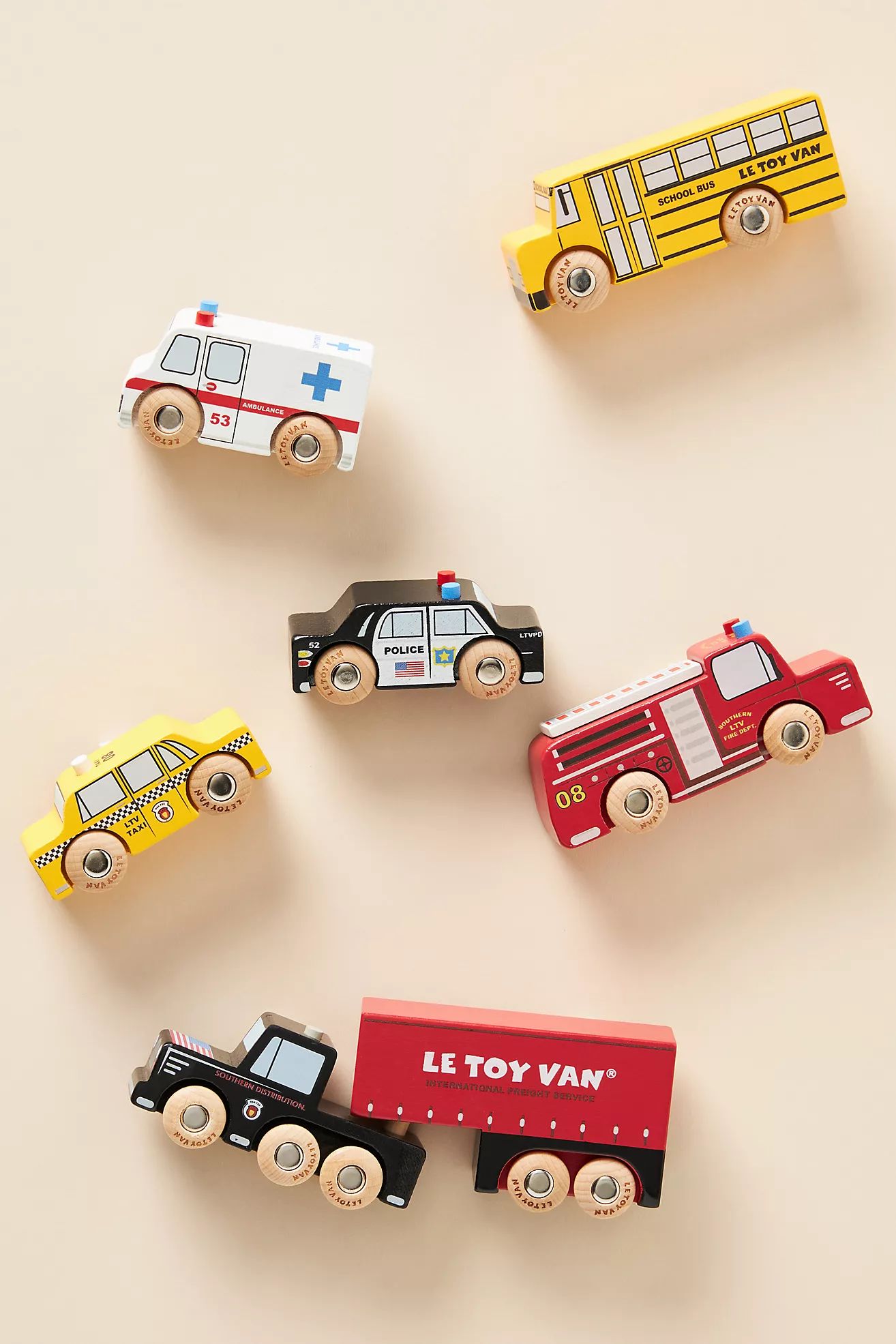 Le Toy Van Car Set | Anthropologie (US)