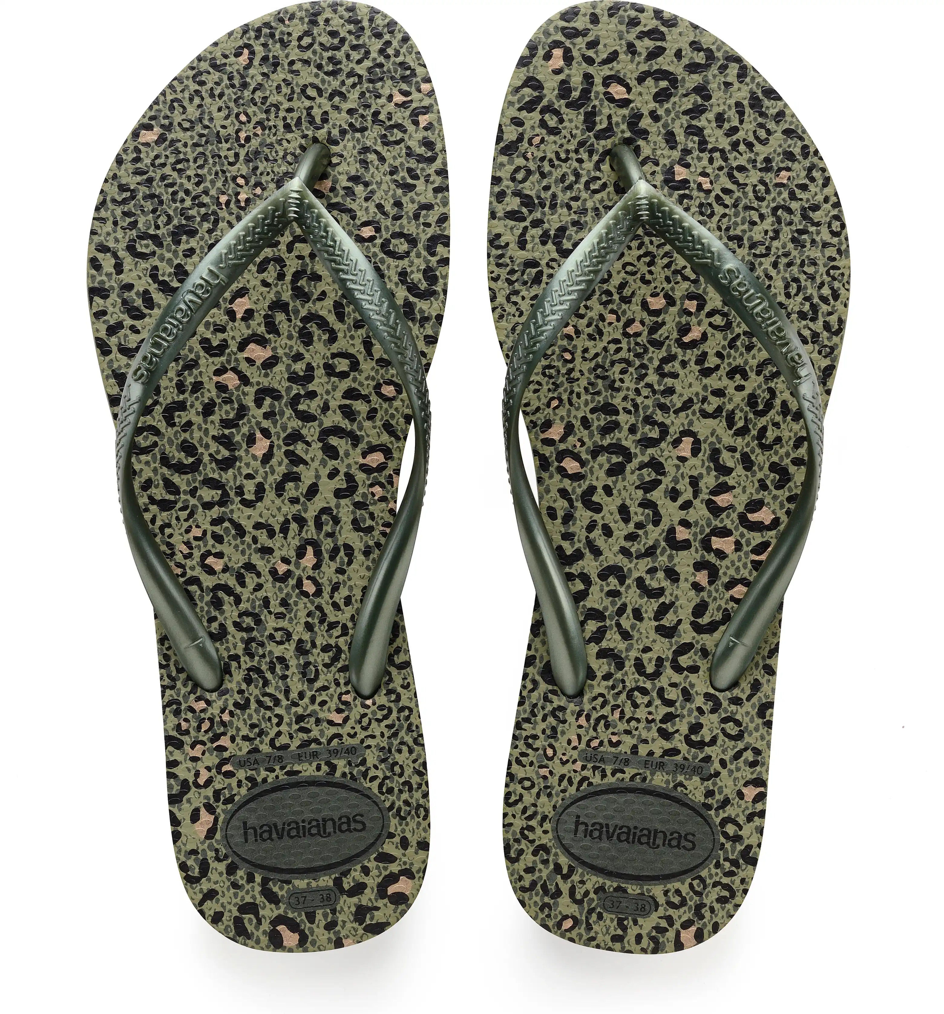 'Slim Animal Print' Flip Flop | Nordstrom