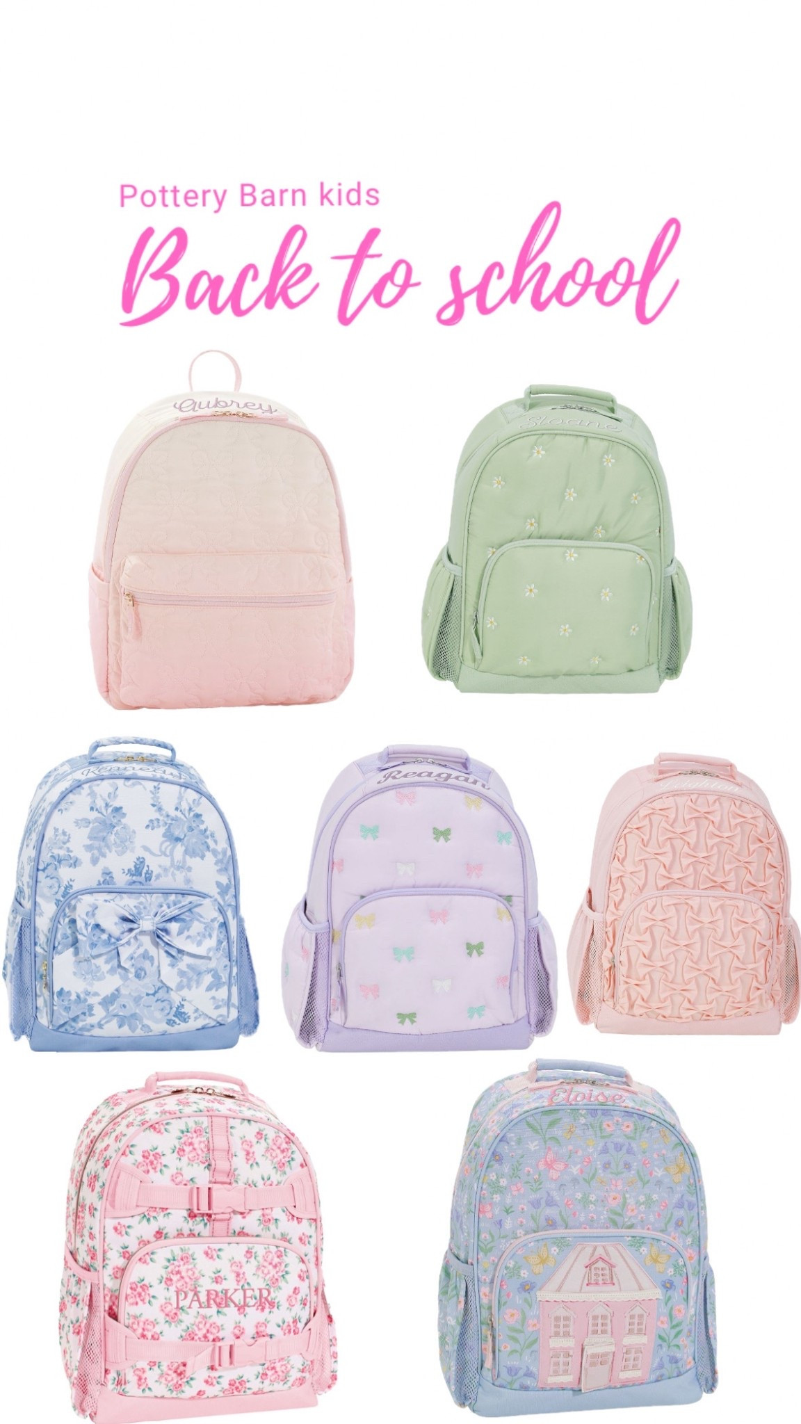 Pottery barn kids Back to school! Order early to receive before school starts 💕

#LTKKids #LTKSaleAlert #LTKSeasonal
