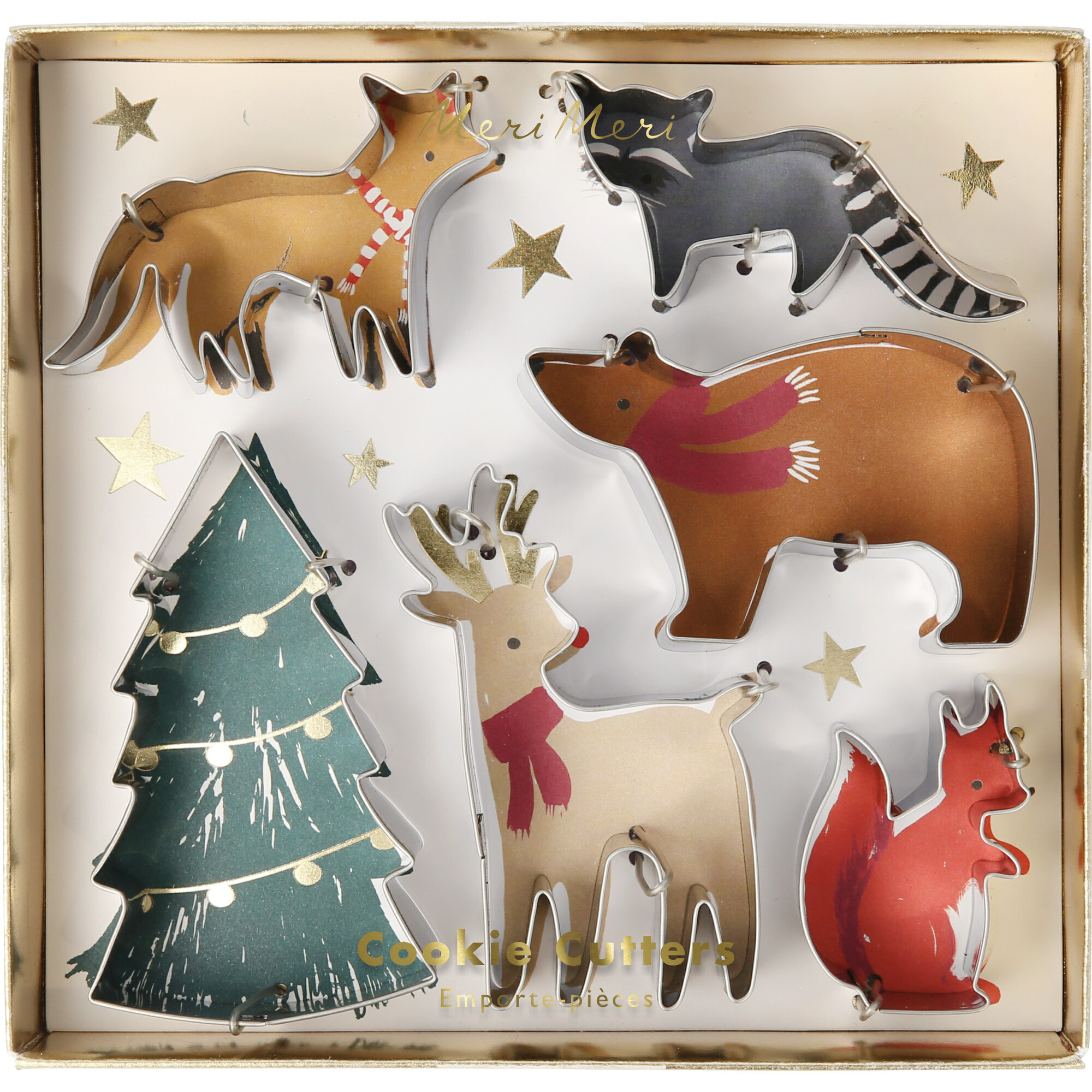 Christmas Motif Cookie Cutters | Maisonette