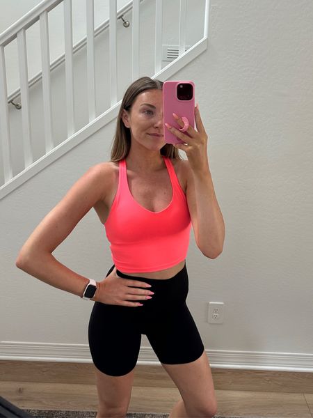 Obsessed with this active tank from Aerie! On sale for $29!! I’m wearing my true size small 