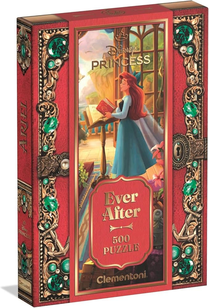 Clementoni 500 Piece Puzzle - Ever After Collection: Ariel, 35156 | Amazon (UK)