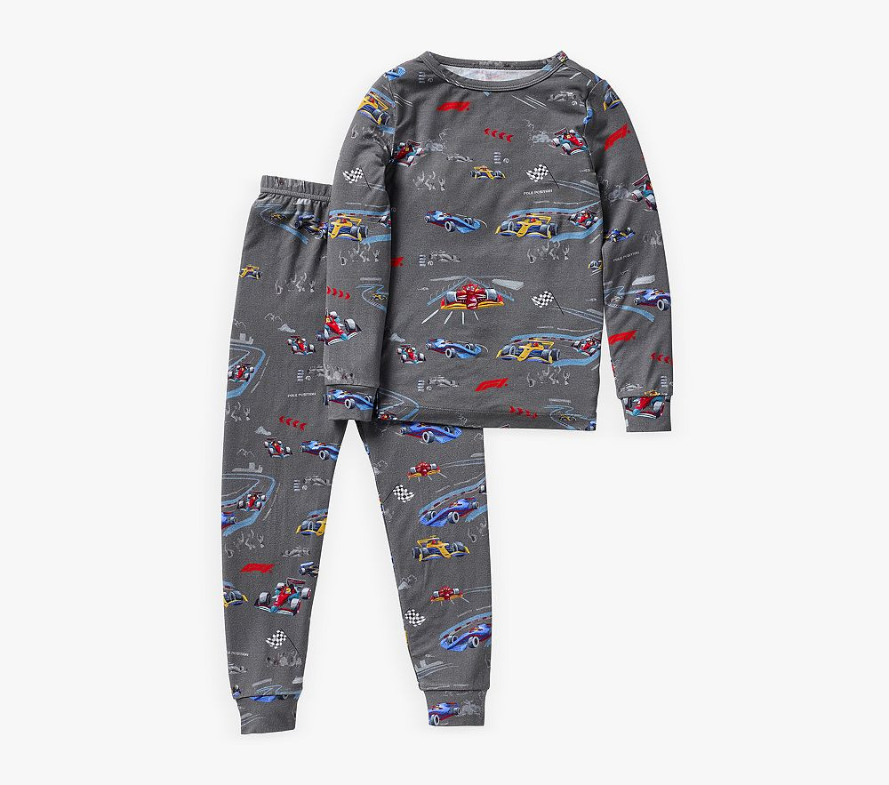 Formula 1® Tight Fit Kid Pajama Set | Pottery Barn Kids