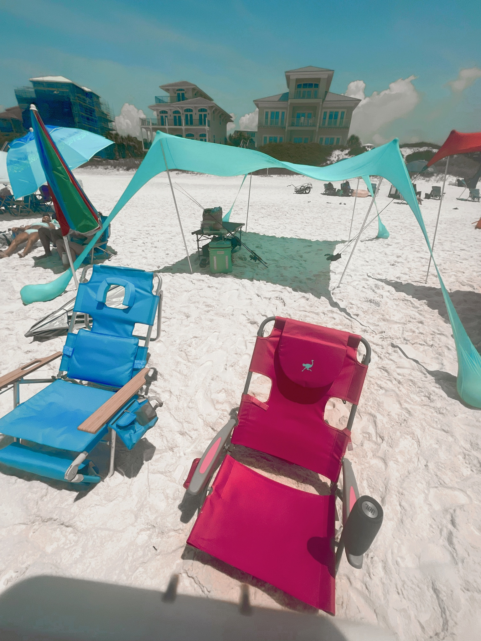 The BEST lil beach setup! 🫶🏼👏🏼🌊

#LTKtravel #LTKswim #LTKSeasonal