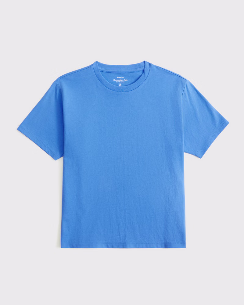Essential Premium Polished Relaxed Tee | Abercrombie & Fitch (US)