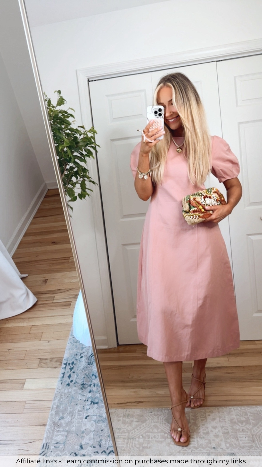 Affiliate links - I earn commission on purchases made through my links | Zara dress
Zara spring occasion dress
Statement bag 