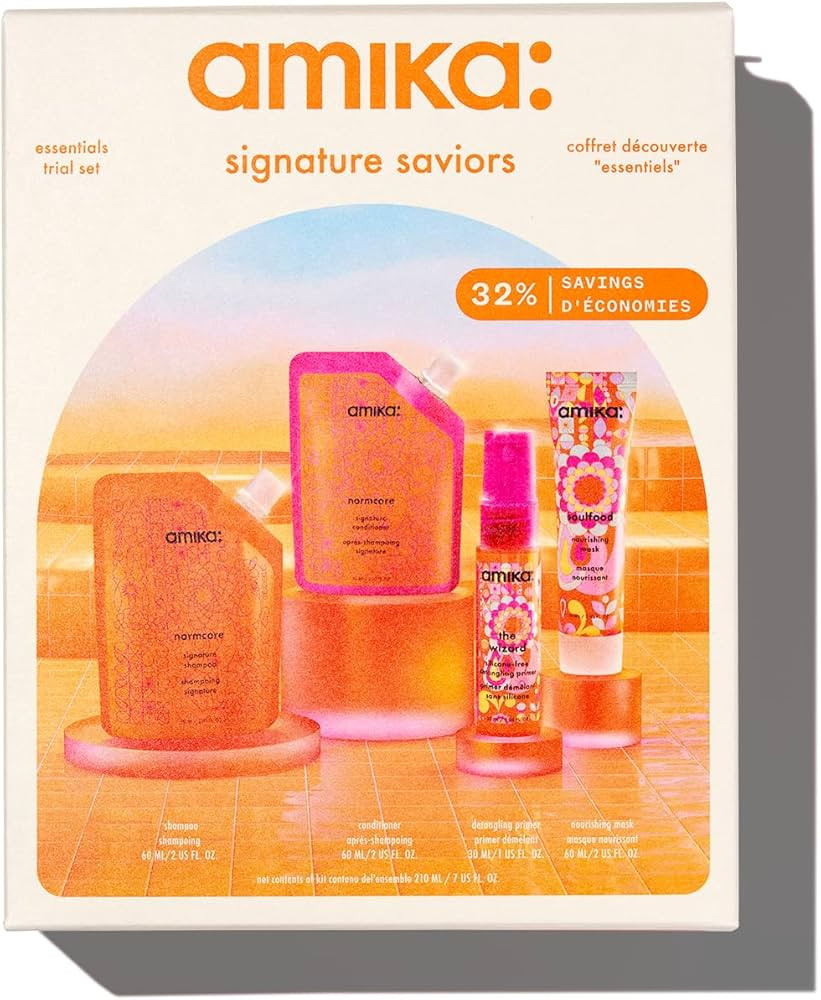 amika signature saviors essential trial set | Amazon (US)