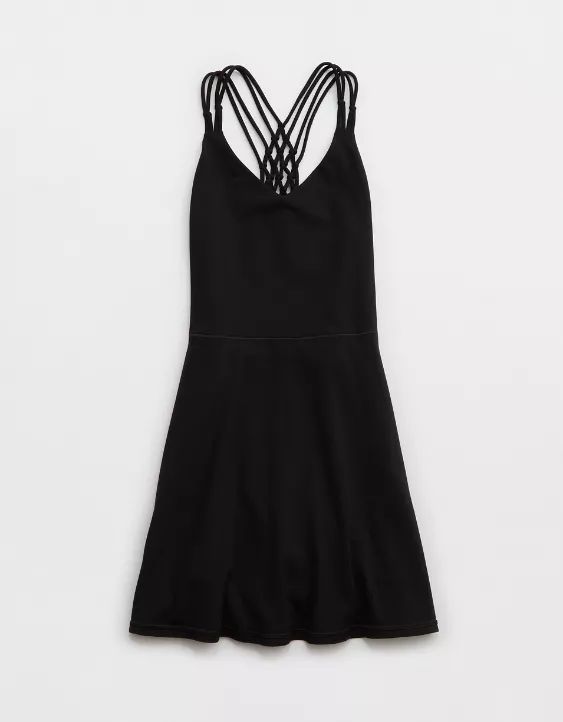 OFFLINE By Aerie Real Me Xtra Macrame Dress | Aerie