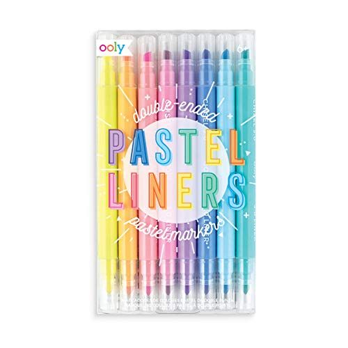 Ooly Pastel Liners Double Ended Markers - Set of 8 | Amazon (US)